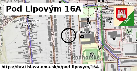 Pod Lipovým 16A, Bratislava