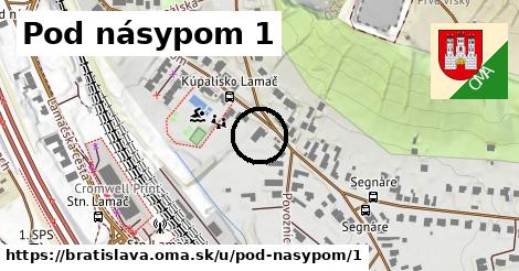 Pod násypom 1, Bratislava