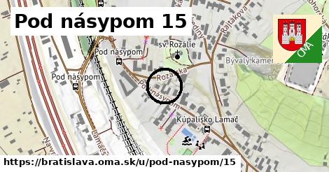 Pod násypom 15, Bratislava