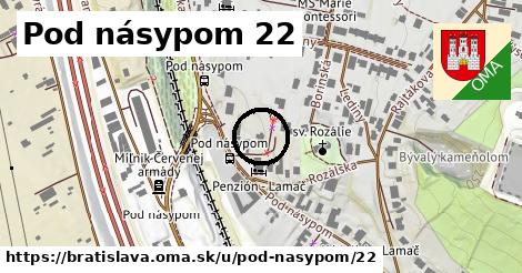 Pod násypom 22, Bratislava