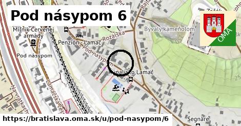 Pod násypom 6, Bratislava