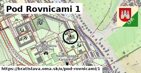 Pod Rovnicami 1, Bratislava