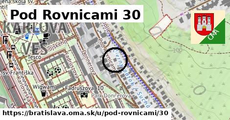 Pod Rovnicami 30, Bratislava