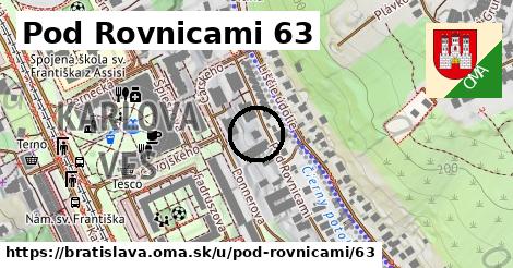 Pod Rovnicami 63, Bratislava