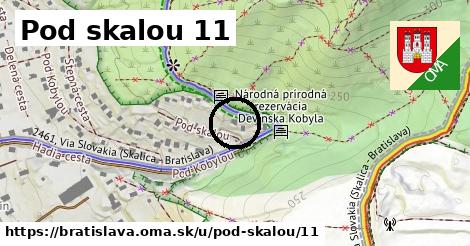 Pod skalou 11, Bratislava