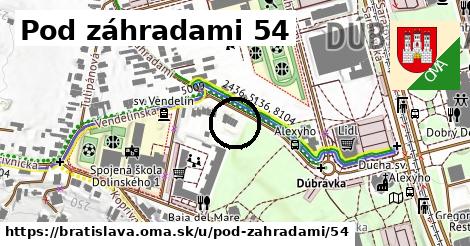 Pod záhradami 54, Bratislava