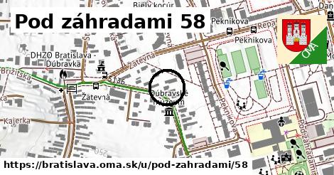 Pod záhradami 58, Bratislava