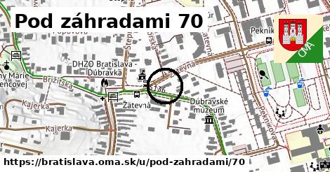 Pod záhradami 70, Bratislava