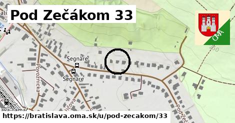 Pod Zečákom 33, Bratislava