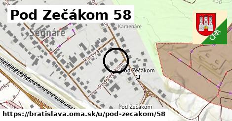 Pod Zečákom 58, Bratislava