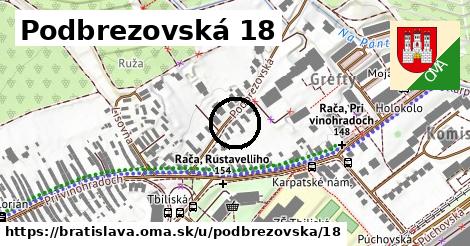 Podbrezovská 18, Bratislava