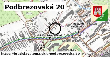 Podbrezovská 20, Bratislava