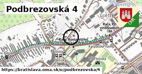 Podbrezovská 4, Bratislava