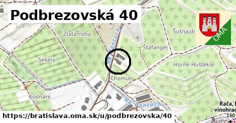 Podbrezovská 40, Bratislava