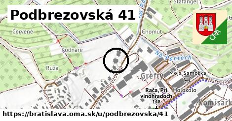 Podbrezovská 41, Bratislava