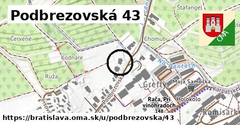 Podbrezovská 43, Bratislava