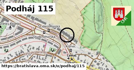 Podháj 115, Bratislava