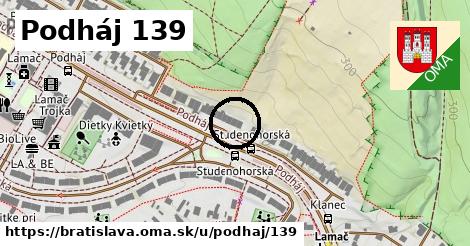 Podháj 139, Bratislava