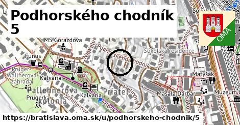 Podhorského chodník 5, Bratislava