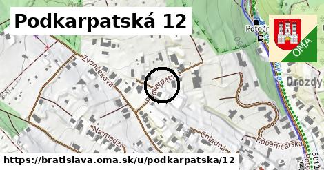 Podkarpatská 12, Bratislava