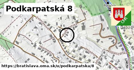 Podkarpatská 8, Bratislava