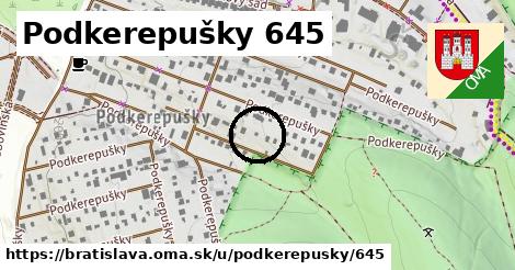 Podkerepušky 645, Bratislava