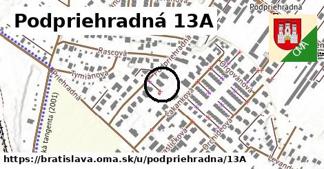 Podpriehradná 13A, Bratislava