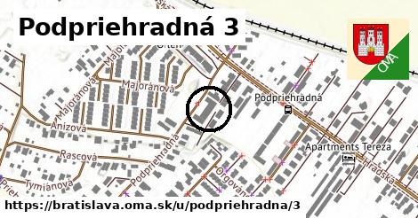 Podpriehradná 3, Bratislava