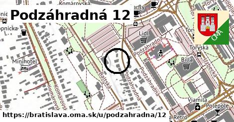 Podzáhradná 12, Bratislava