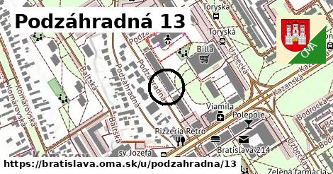 Podzáhradná 13, Bratislava