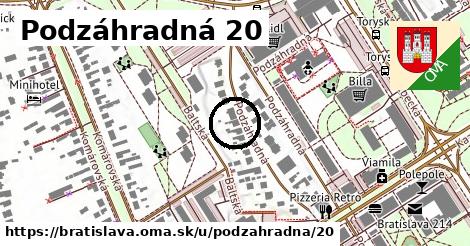 Podzáhradná 20, Bratislava
