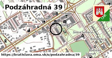 Podzáhradná 39, Bratislava