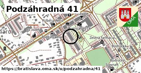 Podzáhradná 41, Bratislava