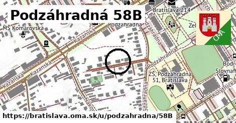 Podzáhradná 58B, Bratislava