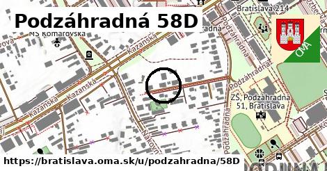 Podzáhradná 58D, Bratislava