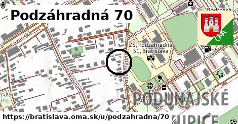 Podzáhradná 70, Bratislava