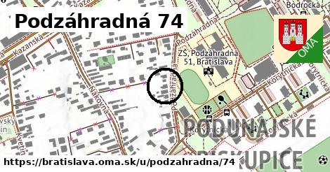 Podzáhradná 74, Bratislava