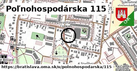 Poľnohospodárska 115, Bratislava