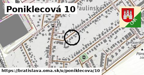 Poniklecová 10, Bratislava