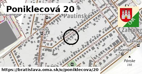 Poniklecová 20, Bratislava