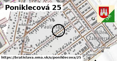 Poniklecová 25, Bratislava