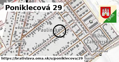 Poniklecová 29, Bratislava