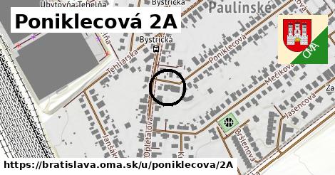 Poniklecová 2A, Bratislava