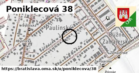 Poniklecová 38, Bratislava