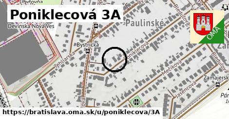 Poniklecová 3A, Bratislava