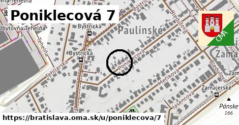Poniklecová 7, Bratislava