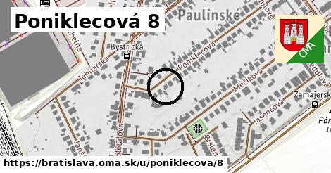 Poniklecová 8, Bratislava