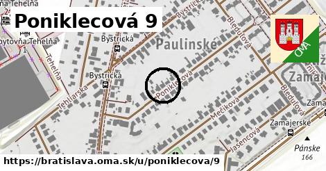 Poniklecová 9, Bratislava