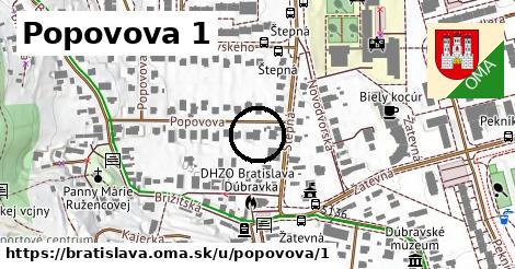 Popovova 1, Bratislava