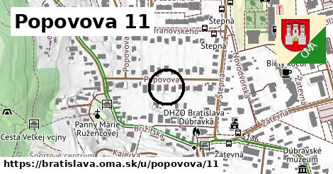 Popovova 11, Bratislava